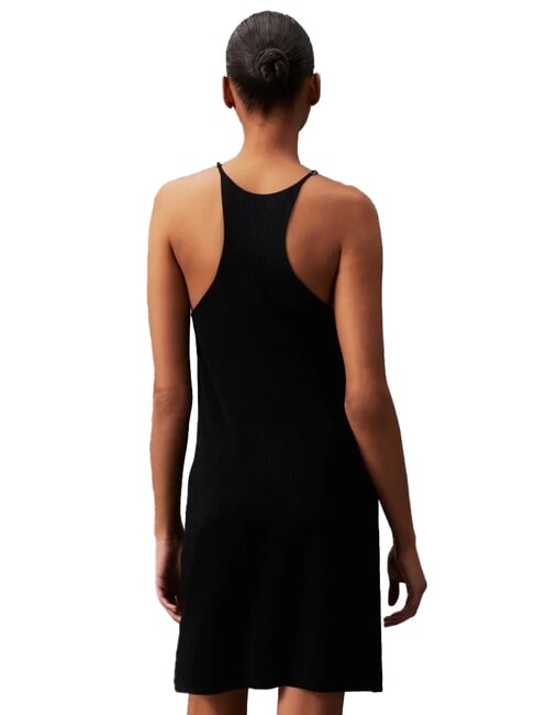 CK JEANS Rochie scurtă cu nervuri ck negru - Haine de femeie