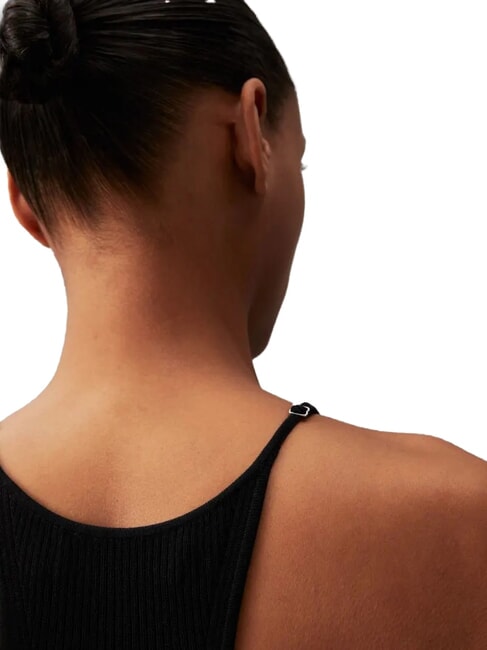 CK JEANS Rochie scurtă cu nervuri ck negru - Haine de femeie