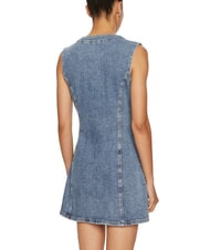 CALVIN KLEIN CK JEANS Rochie scurtă din denim cu găuri la brațe - Haine de femeie