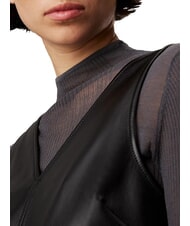 CALVIN KLEIN CK JEANS Rochie scurtă fără mâneci ck negru - Haine de femeie - 3