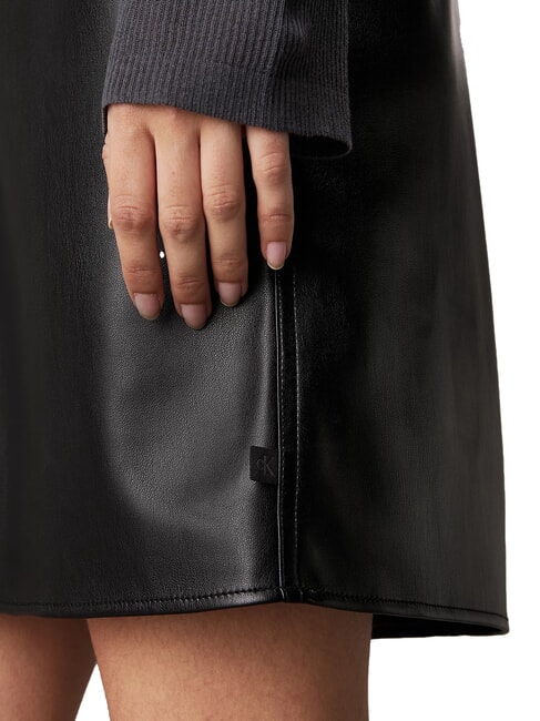 CK JEANS Rochie scurtă fără mâneci ck negru - Haine de femeie