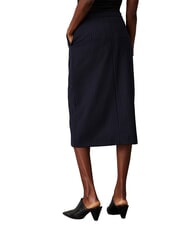 CALVIN KLEIN CK Fustă midi cu dungi subțiri - Fuste pentru femei