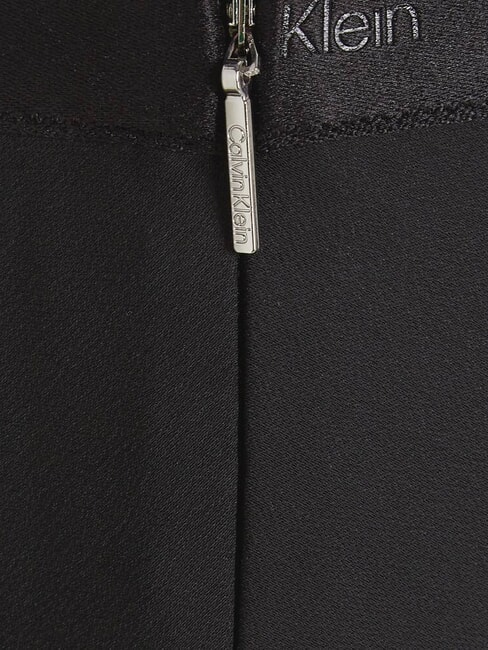 CK Fustă longuette strălucitoare ck negru - Fuste pentru femei