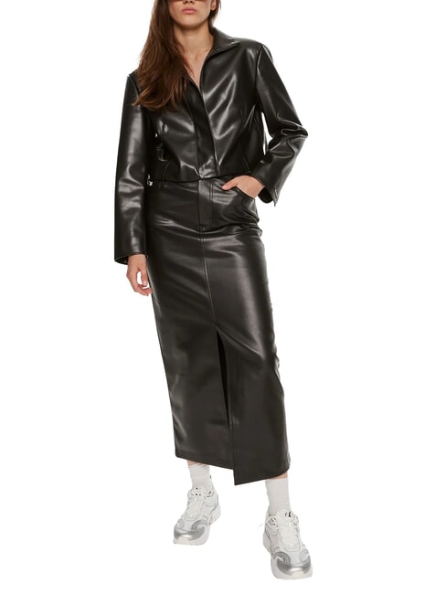 CK JEANS Fustă lungă ck negru - Fuste pentru femei