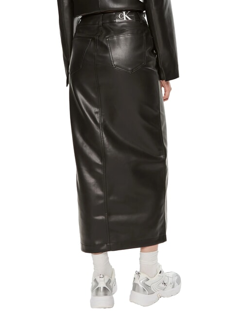 CK JEANS Fustă lungă ck negru - Fuste pentru femei