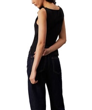 CALVIN KLEIN CK JEANS Maiou cu guler tip barcă - tricou