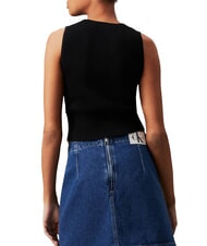 CALVIN KLEIN CK JEANS Maiou cu nervuri - tricou