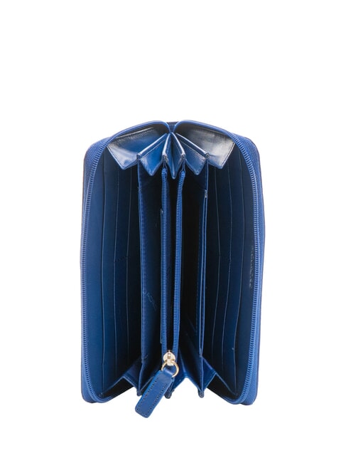 CRAYON Portofel din piele albastru - Portofele femei