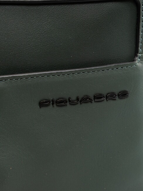 W119 Geanta iPad, din piele VERDE - Genți de umăr bărbați