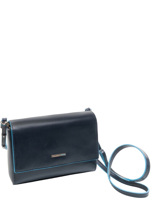 BLUE SQUARE  Geantă clutch cu curea de umăr albastru - Genți femei