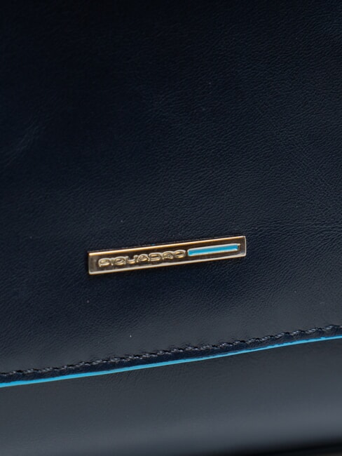 BLUE SQUARE  Geantă clutch cu curea de umăr albastru - Genți femei