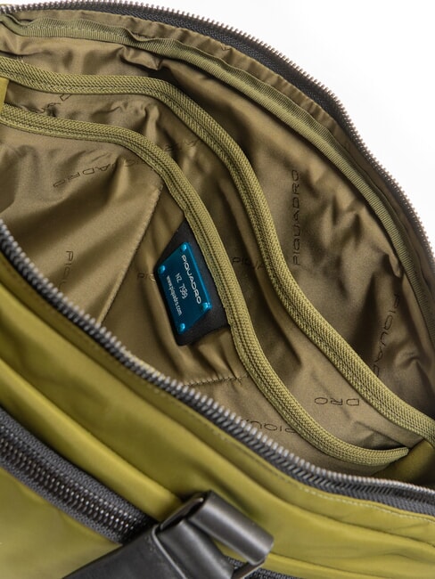 PQ-RY Servietă subțire pentru laptop de 14 inchi verde Negru - Serviete birou