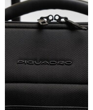 PIQUADRO X19 Troler mediu cu buzunare negru - Trolere semirigide - 5