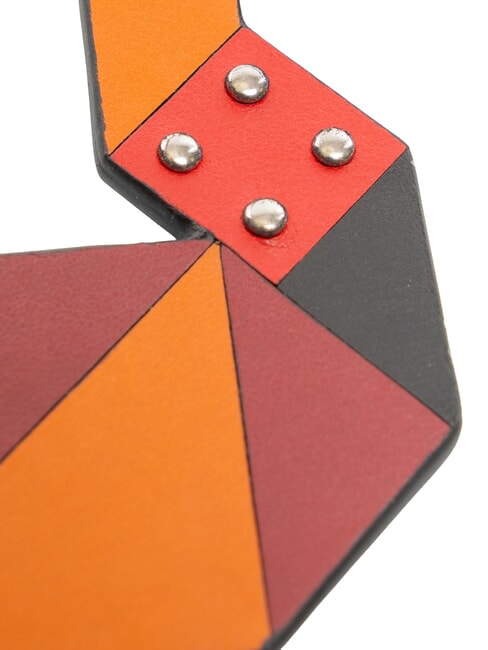 MUSE Breloc din piele ORANGE - Portchei