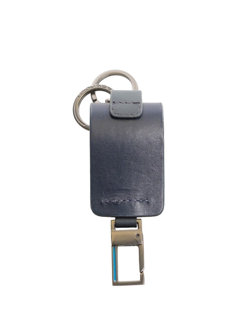 CUBE Breloc cu inel dublu albastru - Portchei