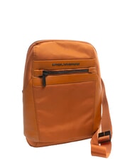 PIQUADRO WOODY Rucsac cu un singur umăr din material din piele ORANGE - Rucsacuri pentru laptop - 2