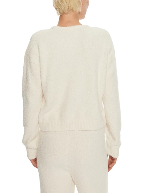 CK Hanorac cu guler rotund fildeş - Hanorace pentru femei