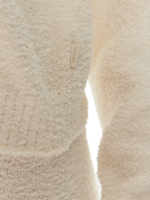 CK Hanorac cu guler rotund fildeş - Hanorace pentru femei