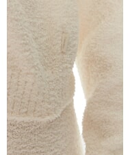 CALVIN KLEIN CK Hanorac cu guler rotund fildeş - Hanorace pentru femei - 3