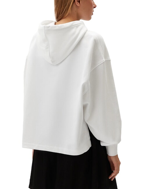 CK JEANS Hanorac cu imprimeu alb strălucitor - Hanorace pentru femei