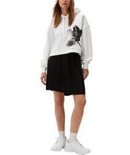 CALVIN KLEIN CK JEANS Hanorac cu imprimeu alb strălucitor - Hanorace pentru femei - 5