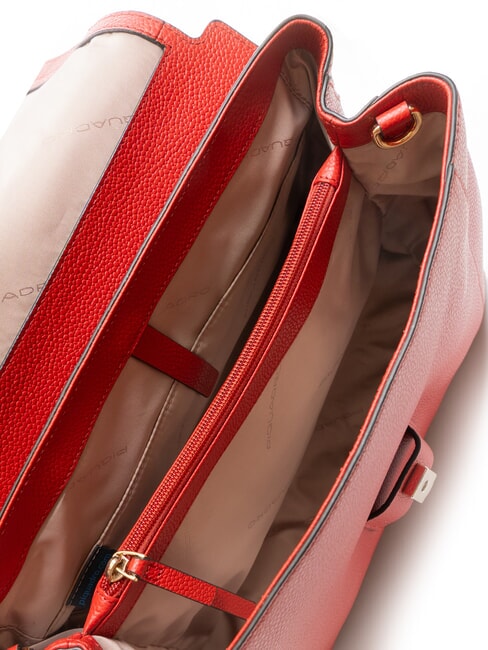 CIRCLE Geanta de mana, cu bareta de umar Red2 - Genți femei