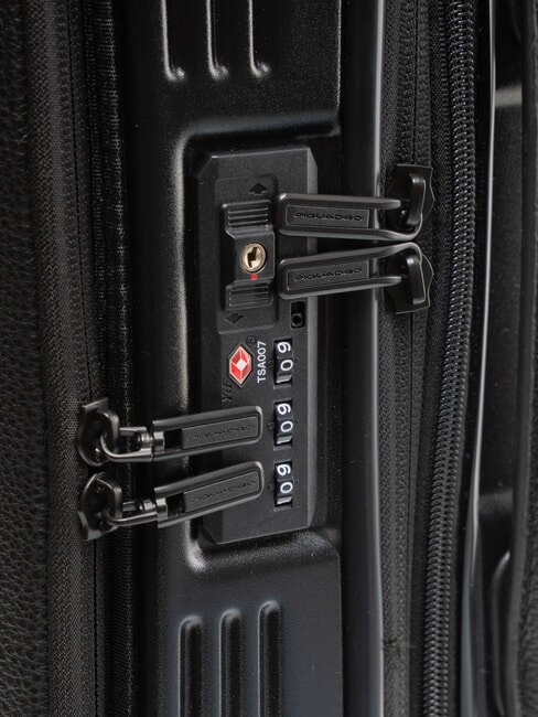 BIZ Cărucior pentru bagaje de m&acirc;nă, suport pentru PC negru - Bagaje de m&acirc;nă