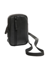 PIQUADRO CHARLIE Geantă de piele negru - Genți de umăr bărbați - 2