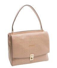 PIQUADRO DAFNE Geanta tableta din piele nucă de cocos/roz - Genți femei - 2