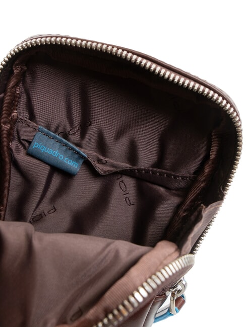 BLUE SQUARE Portofel din piele MAHOGANY - Portofele bărbați