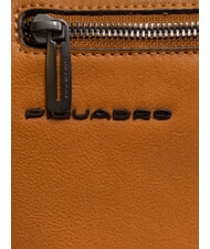 PIQUADRO NABUCCO  Mesager din piele, suport pc piele de 14". PIELE - Serviete birou - 3