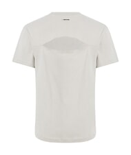 CALVIN KLEIN CK Tricou cu m&acirc;necă scurtă și decupaj la spate pietricică de nisip - tricou - 5