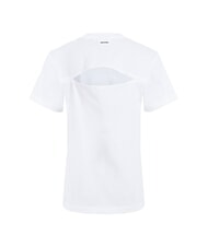 CALVIN KLEIN CK Tricou cu mânecă scurtă și decupaj la spate alb strălucitor - tricou - 2
