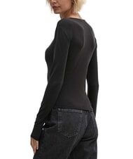 CALVIN KLEIN CK JEANS Tricou cu mânecă lungă și guler rotund - tricou