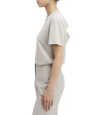 CALVIN KLEIN CK Tricou cu mânecă scurtă și decupaj la spate pietricică de nisip - tricou - 3