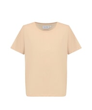 CALVIN KLEIN CK Tricou cu mânecă scurtă și guler rotund cafea cu gheață - tricou - 3