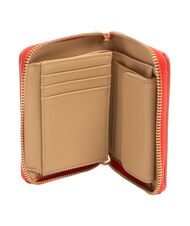 LOVE MOSCHINO LETTERING Portofel cu fermoar RED - Portofele femei - 2