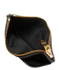 LOVE MOSCHINO LOCKED IN GOLD  portofel de monede negru - Portofele femei - 3
