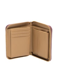 LOVE MOSCHINO LOCKED IN GOLD  Portofel mic cu fermoar vin - Portofele femei - 2