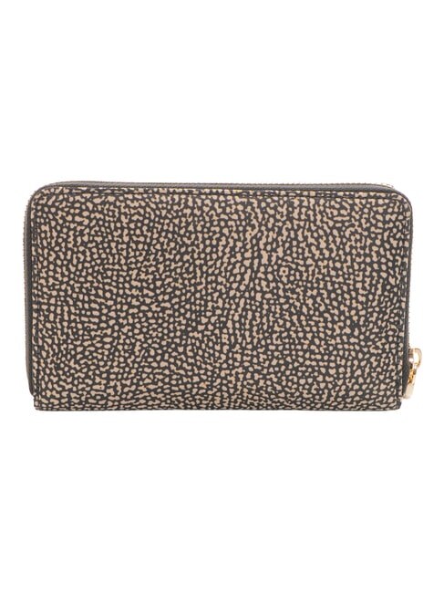 CLASSICA  Portofel cu fermoar OP / NATURAL / NEGRU - Portofele femei