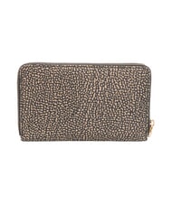 BORBONESE CLASSICA  Portofel cu fermoar OP / NATURAL / NEGRU - Portofele femei - 3