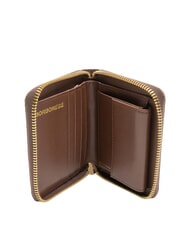 BORBONESE CLASSICA  Portofel mediu cu fermoar alune de pădure - Genți de voiaj - 2