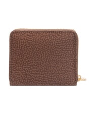 BORBONESE CLASSICA  Portofel mediu cu fermoar alune de pădure - Genți de voiaj - 3