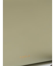 FURLA NUVOLA Mini geanta de umar din piele salvie ușoară - Genți femei - 3