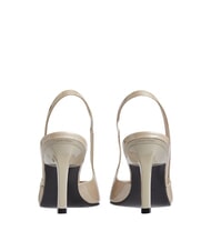 CALVIN KLEIN CK Pantofi cu talpă din piele bej pietros - Pantofi femei - 4