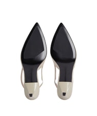 CALVIN KLEIN CK Pantofi cu talpă din piele bej pietros - Pantofi femei - 5