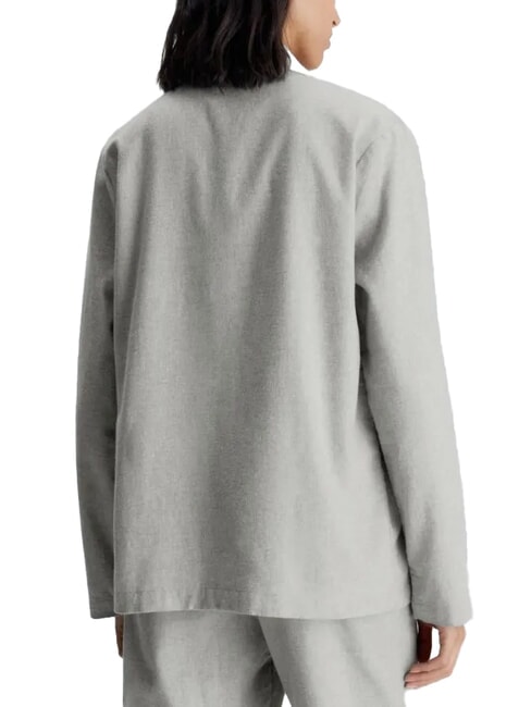 CK Cămașă de pijama din flanel erică gri - Pijamale de dama