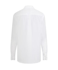 CALVIN KLEIN CK Cămașă cu m&acirc;necă lungă, croială lejeră alb strălucitor - Cămăși - 5
