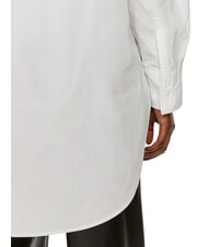 CALVIN KLEIN CK JEANS Cămașă supradimensionată cu mânecă lungă alb strălucitor - Cămăși - 4