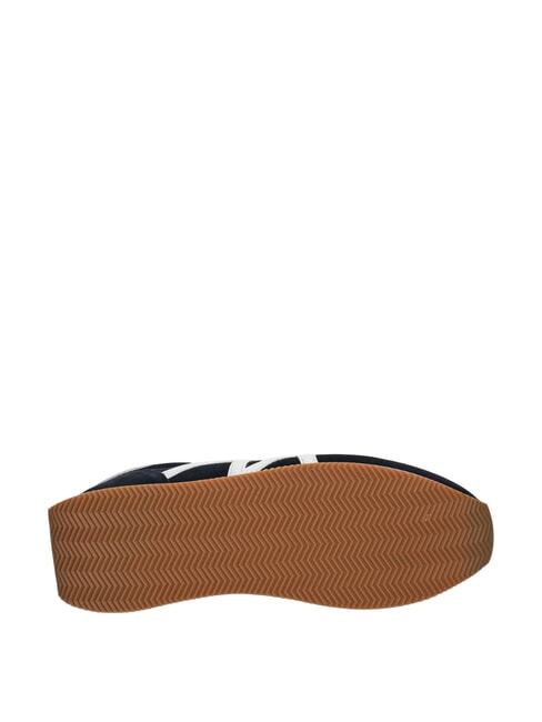 ROYALE SUEDE AIR MESH Teniși din piele cu logo AX bleumarin+alb-gălbui - Pantofi bărbați